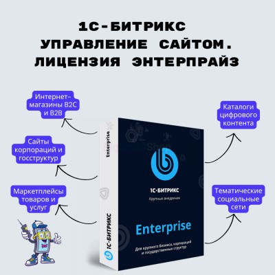 1С-Битрикс: Управление сайтом. Лицензия Энтерпрайз - купить в Карагаево